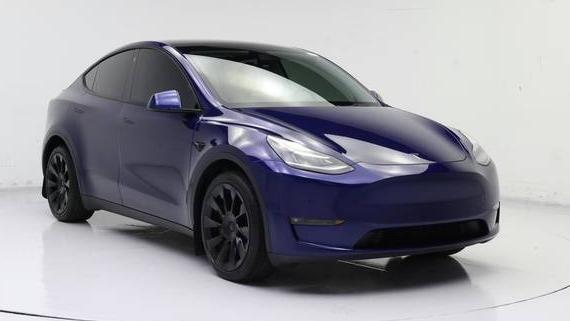 TESLA MODEL Y 2021 5YJYGDEE5MF125688 image